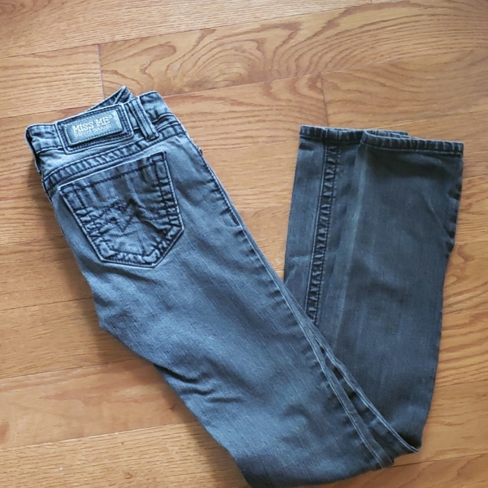 Miss Me black skinny jeans